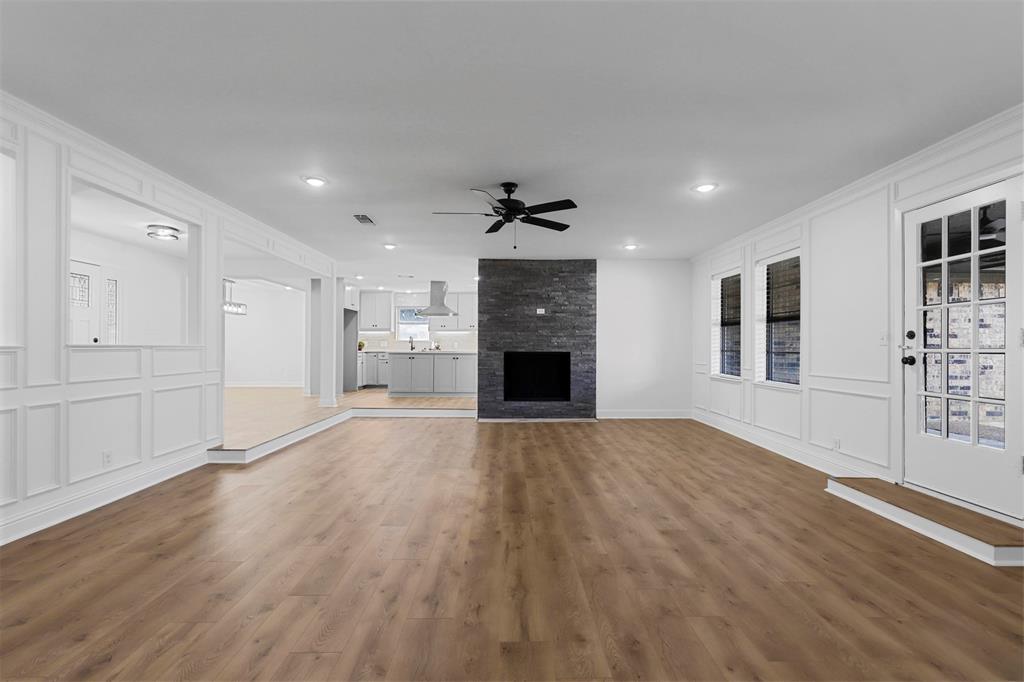 5204 Partridge Road Fort Worth, TX 76132 - Photo 5 of 34 Custom, redesigned fireplace