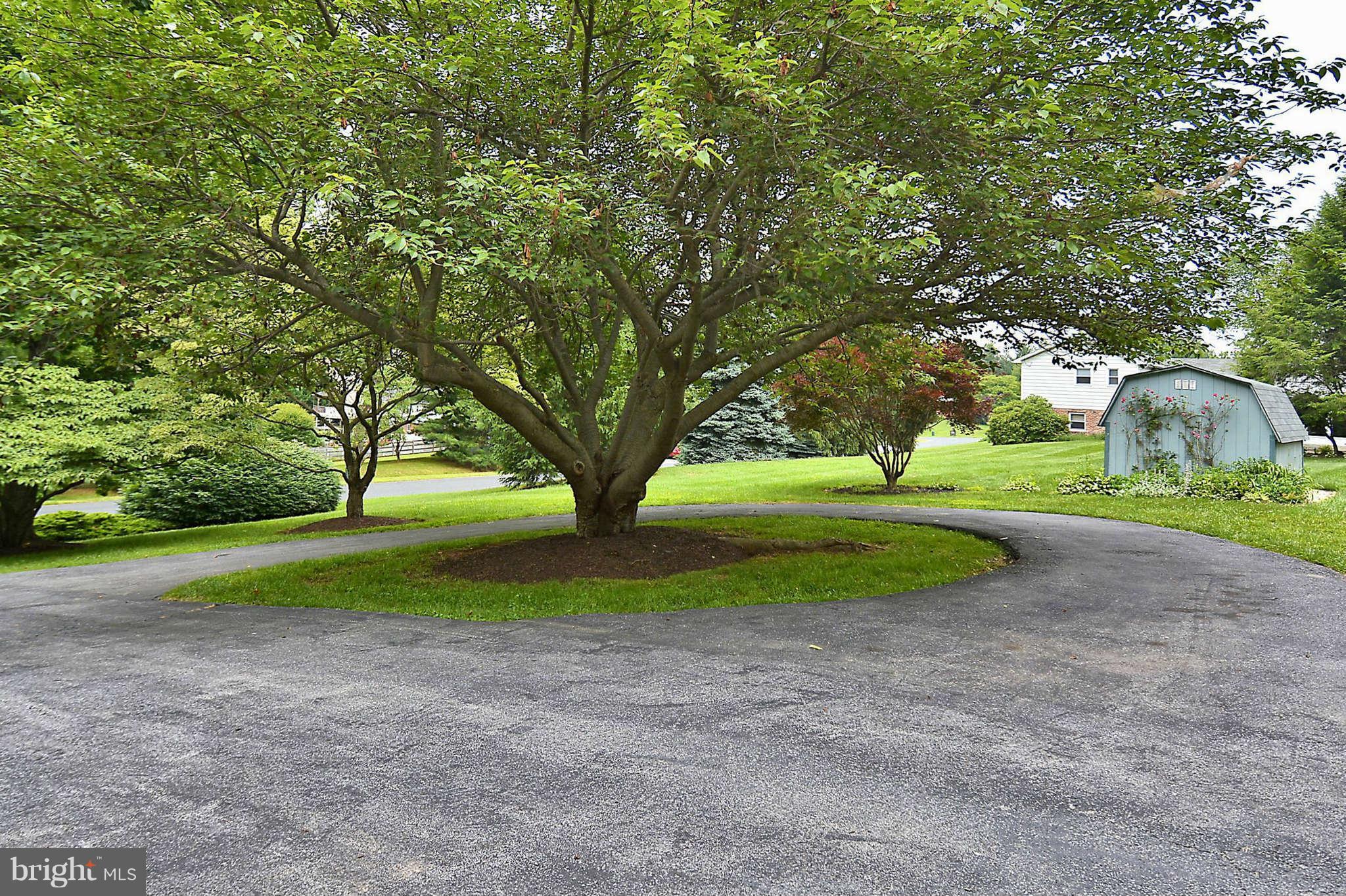 8229 Hilton Road Gaithersburg, MD 20882 - Photo 2 of 30 Circular Turn Around Near Garage Entrance
