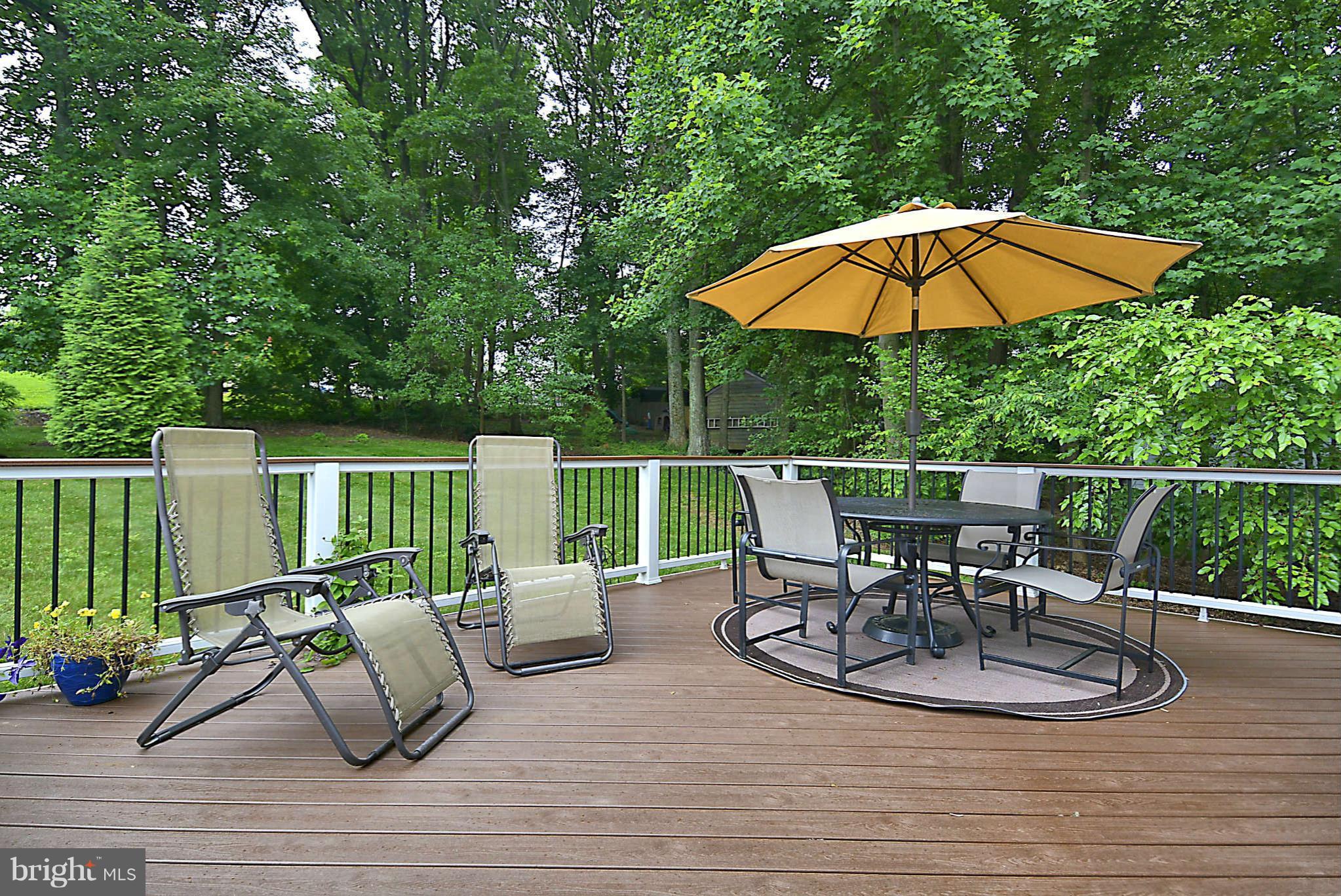 8229 Hilton Road Gaithersburg, MD 20882 - Photo 14 of 30 Lovely Expansive Trex Deck