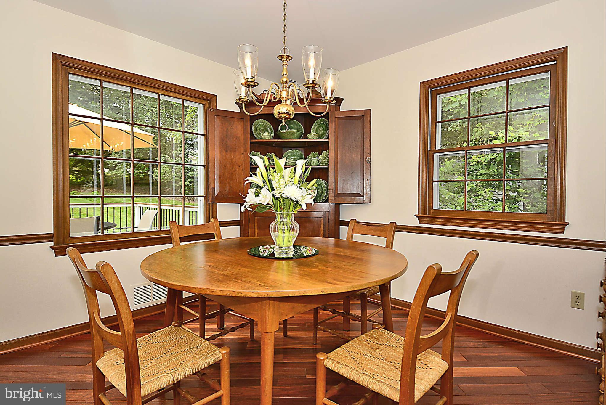 8229 Hilton Road Gaithersburg, MD 20882 - Photo 9 of 30 Dining Room with Lovely Exterior Views