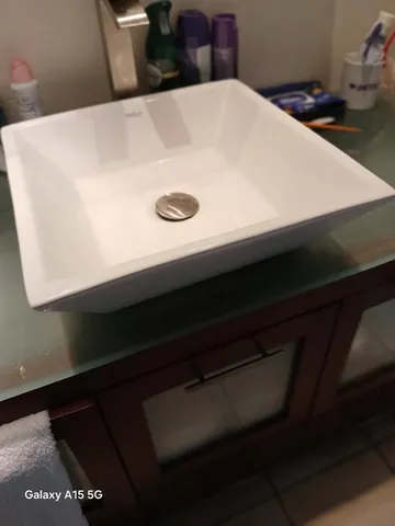 a bathroom with a sink