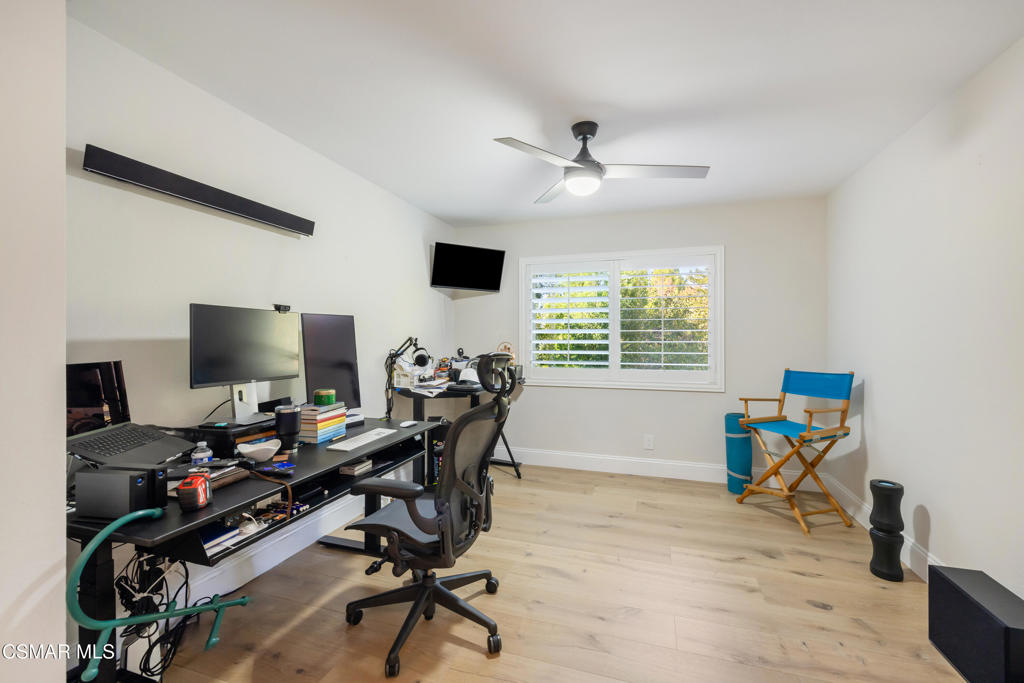 885 Rim Crest Drive Westlake Village, CA 91361 - Photo 25 of 35 a view of a workspace with furniture and a window
