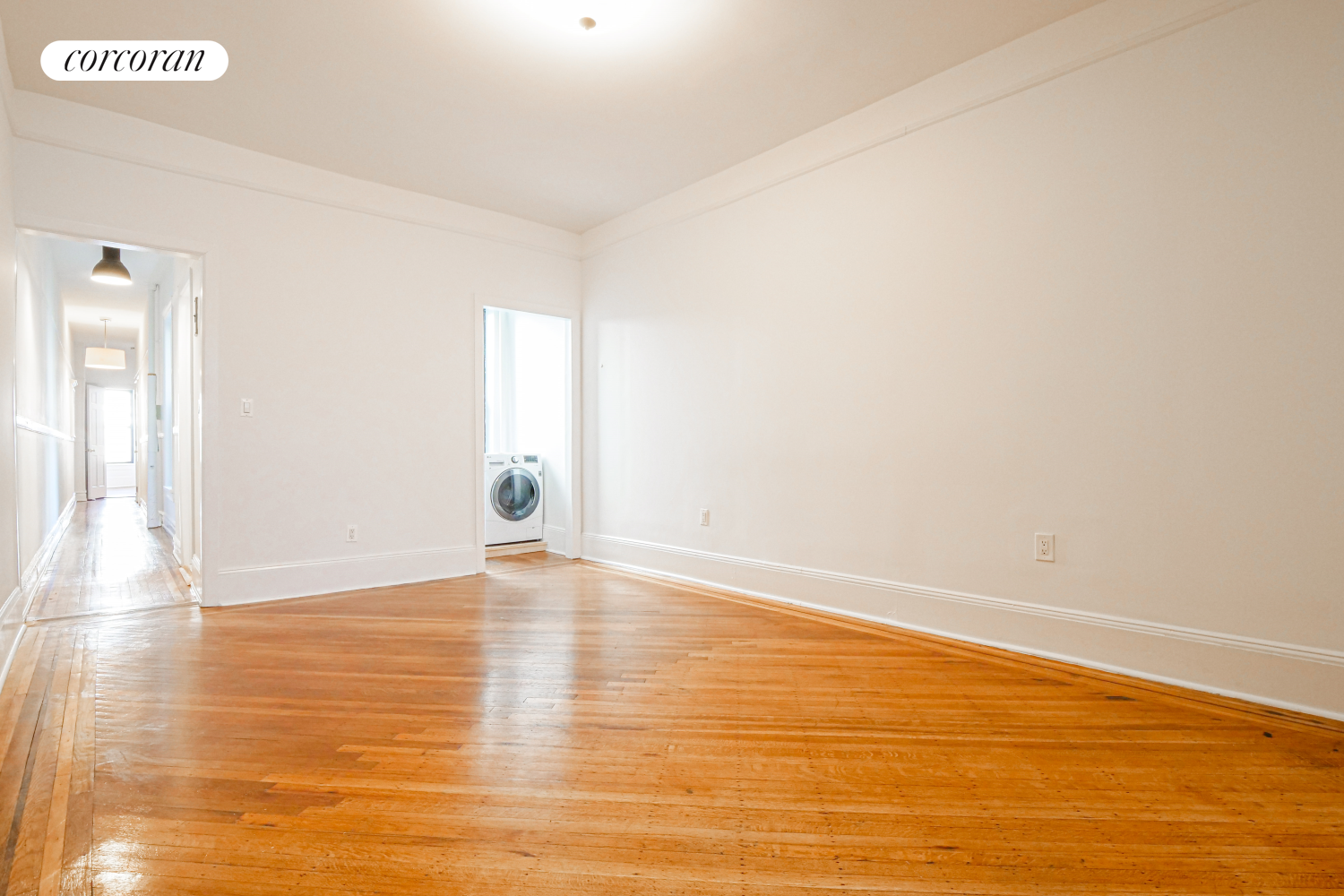 524 5th Street Brooklyn, NY 11215 - Photo 18 of 23 a view of an empty room and wooden floor