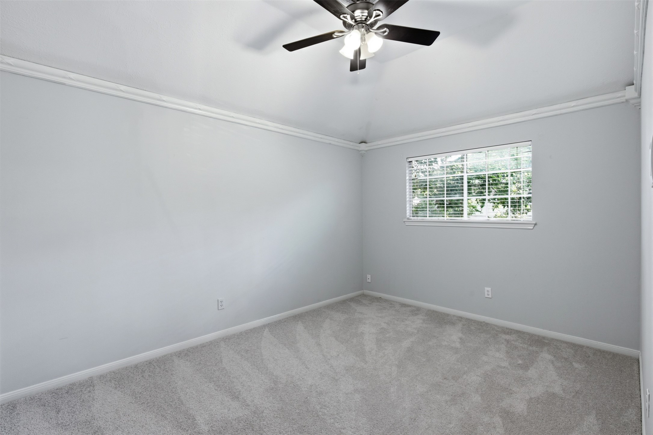 323 Magic Oaks Court Spring, TX 77388 - Photo 34 of 49 This is the same upstairs bedroom. Notice the crown molding and vaulted ceiling.