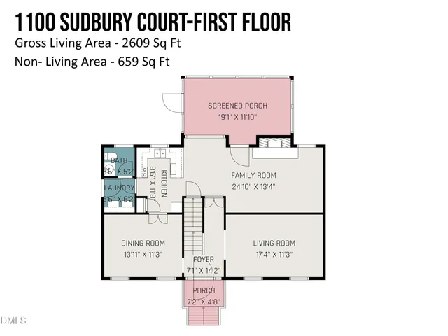 $648,500 | 1100 Sudbury Court, Raleigh, NC 27609