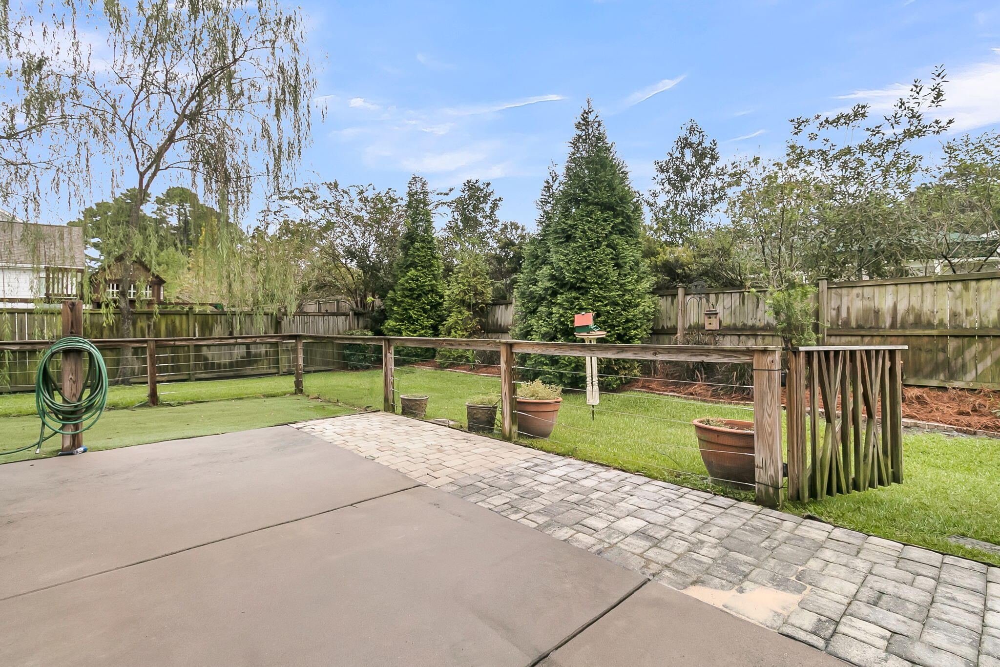 2855 Wagner Way Mount Pleasant, SC 29466 - Photo 56 of 61 fenced in artificial grass area for pets