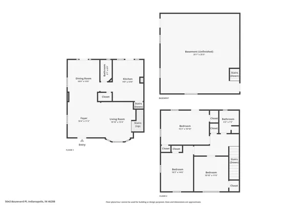 $1,925 | 5043 Boulevard Place, Indianapolis, IN 46208