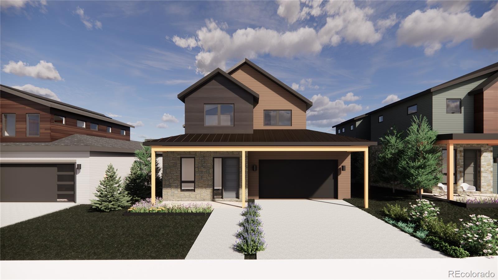 982 Locust Avenue Boulder, CO 80304 - Photo 7 of 11 a front view of a house with a yard