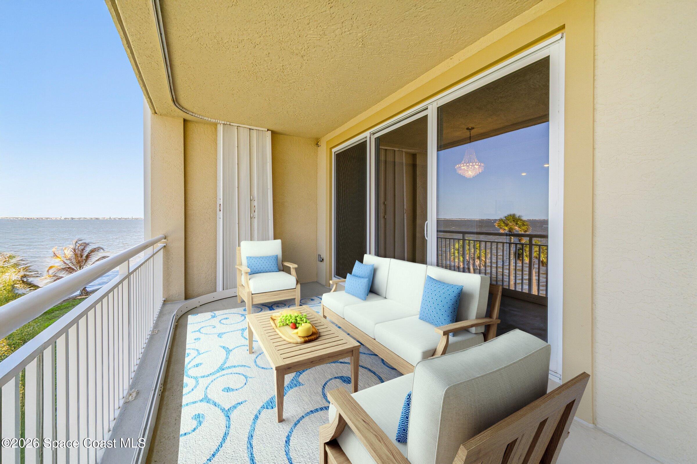 4975 Dixie Highway Northeast, Unit 301 Palm Bay, FL 32905 - Photo 25 of 61 4975-Dixie Unit 301 Balcony