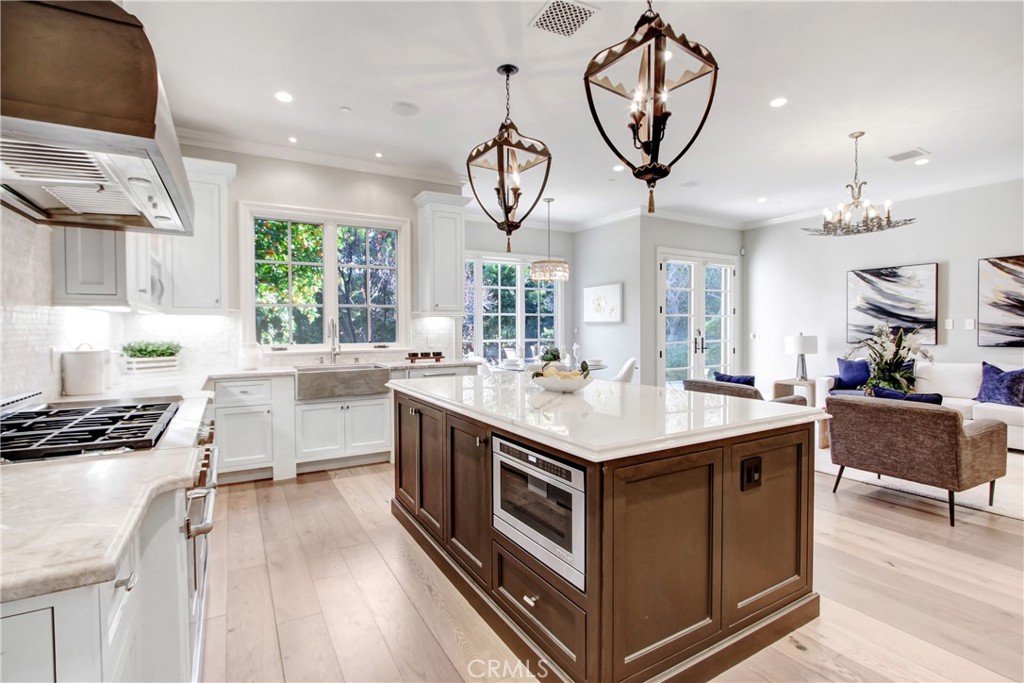 400 Santa Rosa Road Arcadia, CA 91007 - Photo 22 of 47 a kitchen with stainless steel appliances granite countertop a stove and a large window