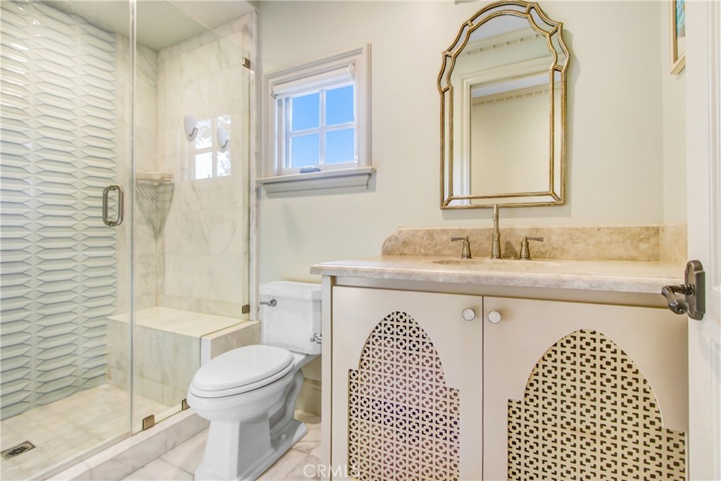 400 Santa Rosa Road Arcadia, CA 91007 - Photo 42 of 47 a bathroom with a sink a toilet and shower