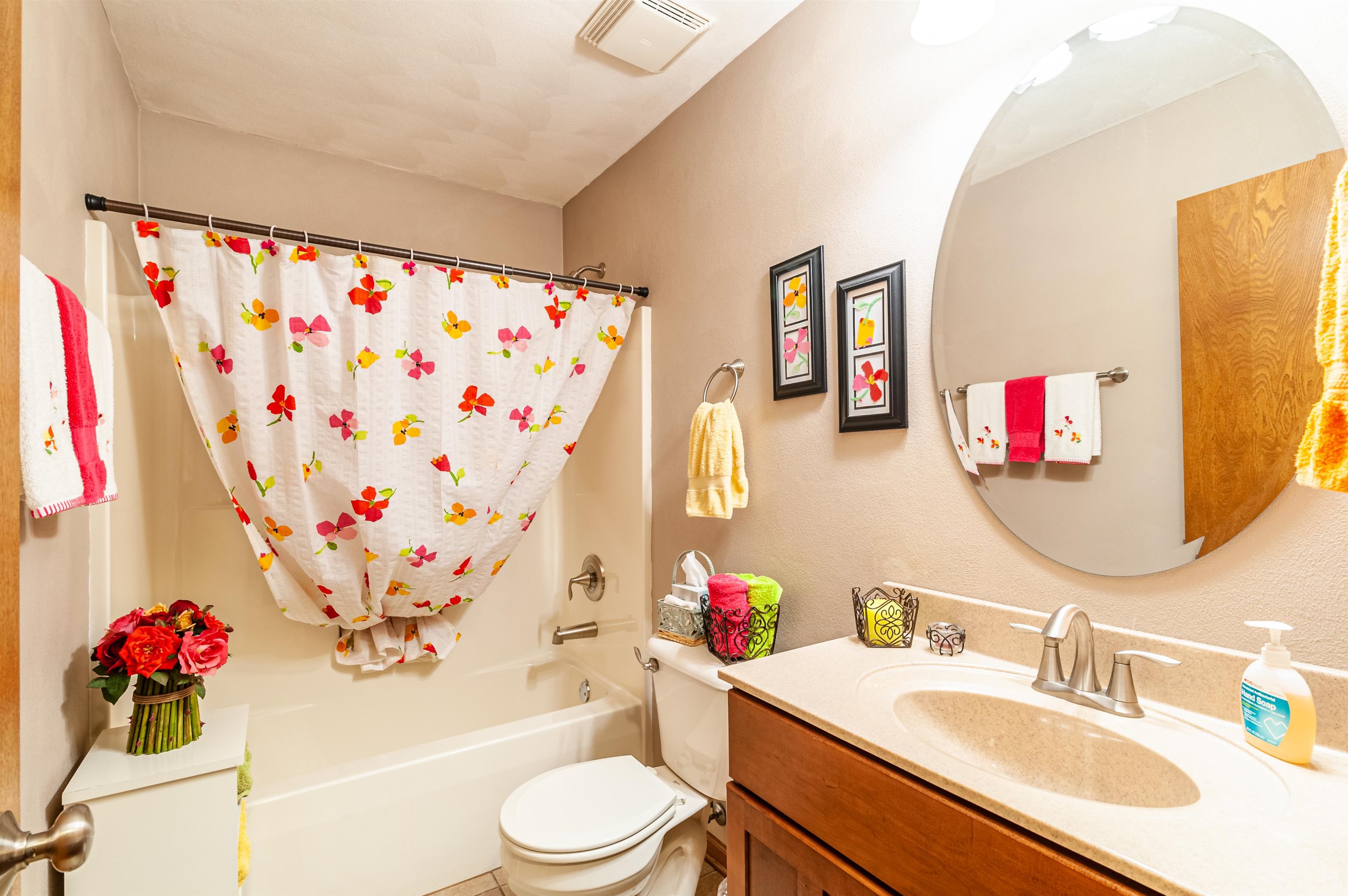 709 North Alpine Road Rockford, IL 61107 - Photo 31 of 47 a bathroom with a sink vanity mirror and toilet