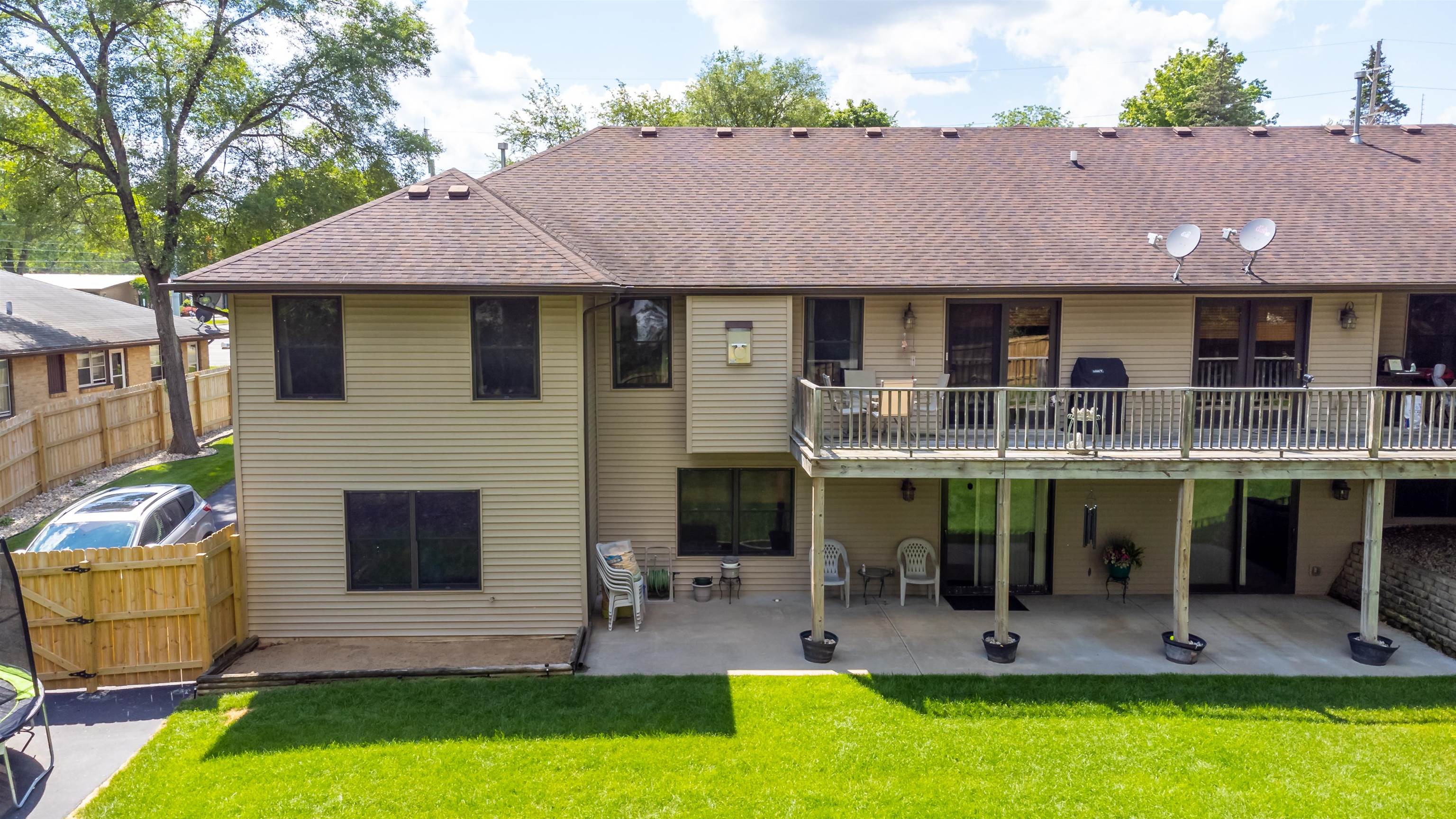 709 North Alpine Road Rockford, IL 61107 - Photo 5 of 47 a view of house with outdoor seating area and entertaining space