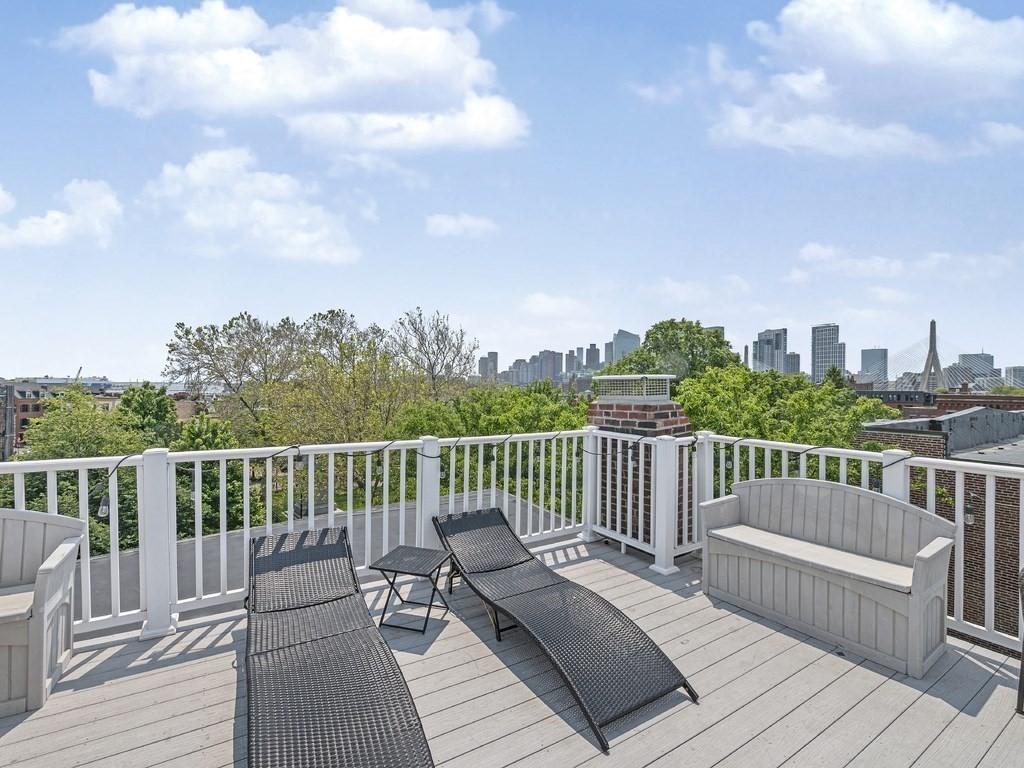 58 Winthrop Street, Unit 3 Boston, MA 02129 - Photo 11 of 14 a view of balcony with furniture