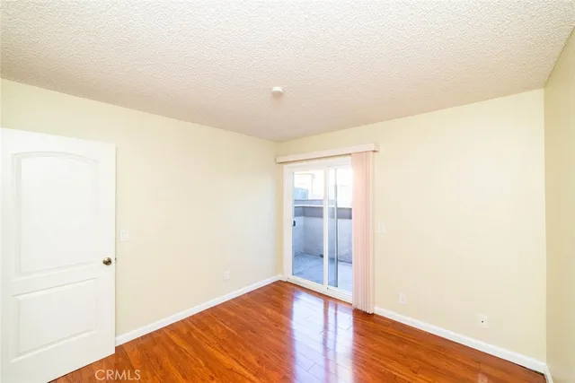 a balcony with a street view