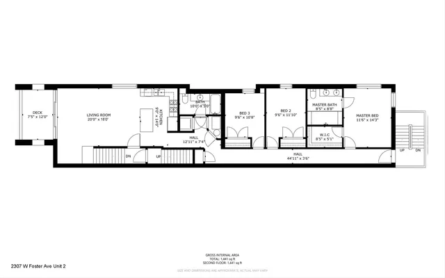 $649,000 | 2307 West Foster Avenue, Unit 2, Chicago, IL 60625