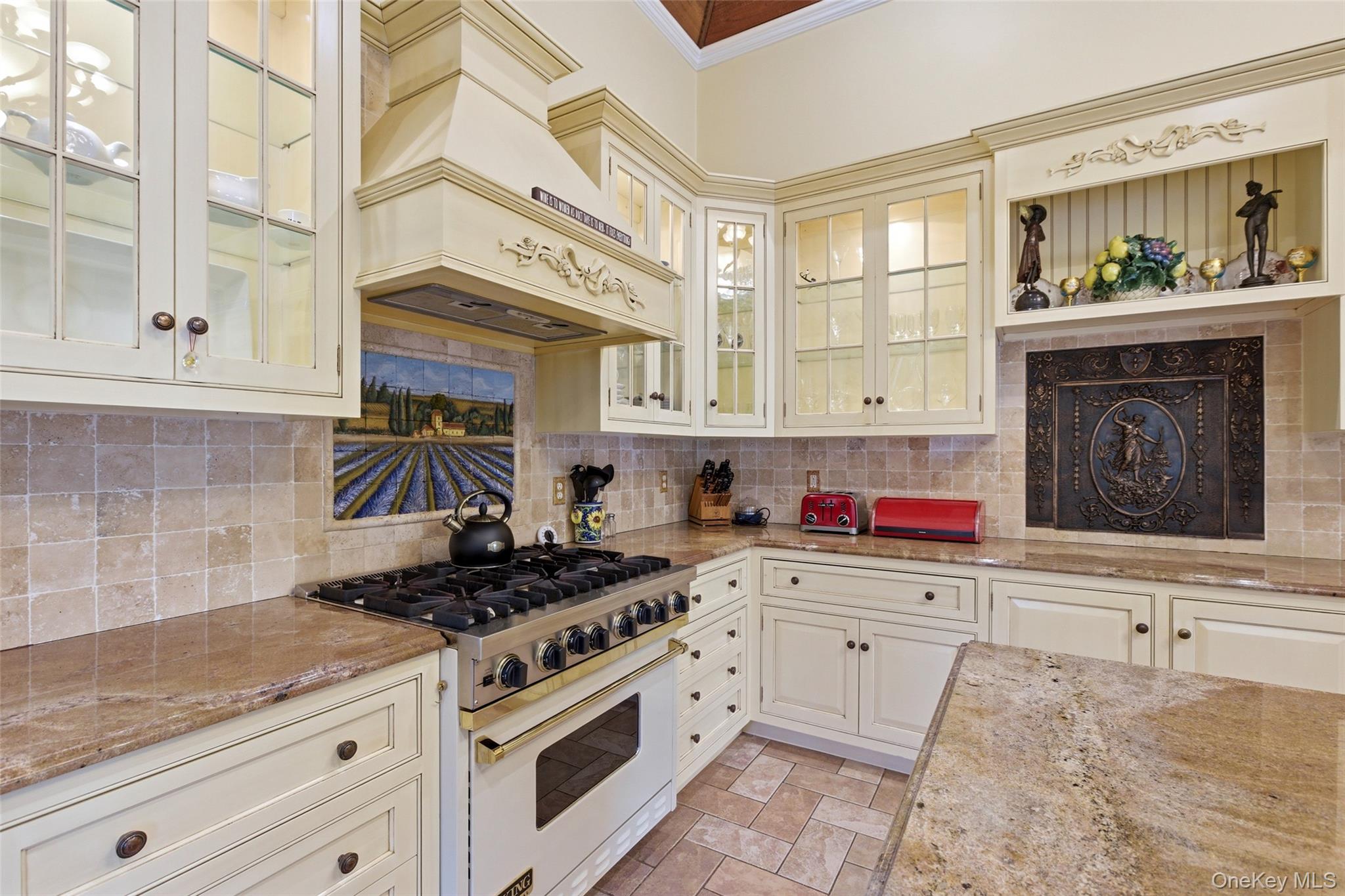31 West Meadow Road Setauket, NY 11733 - Photo 6 of 28 a kitchen with stainless steel appliances granite countertop a stove and a sink