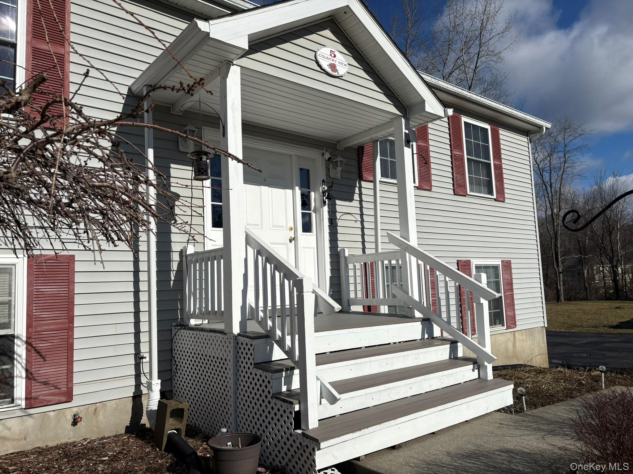 5 Countryview Road Millerton, NY 12546 - Photo 2 of 25 Rebuilt Trex entry deck