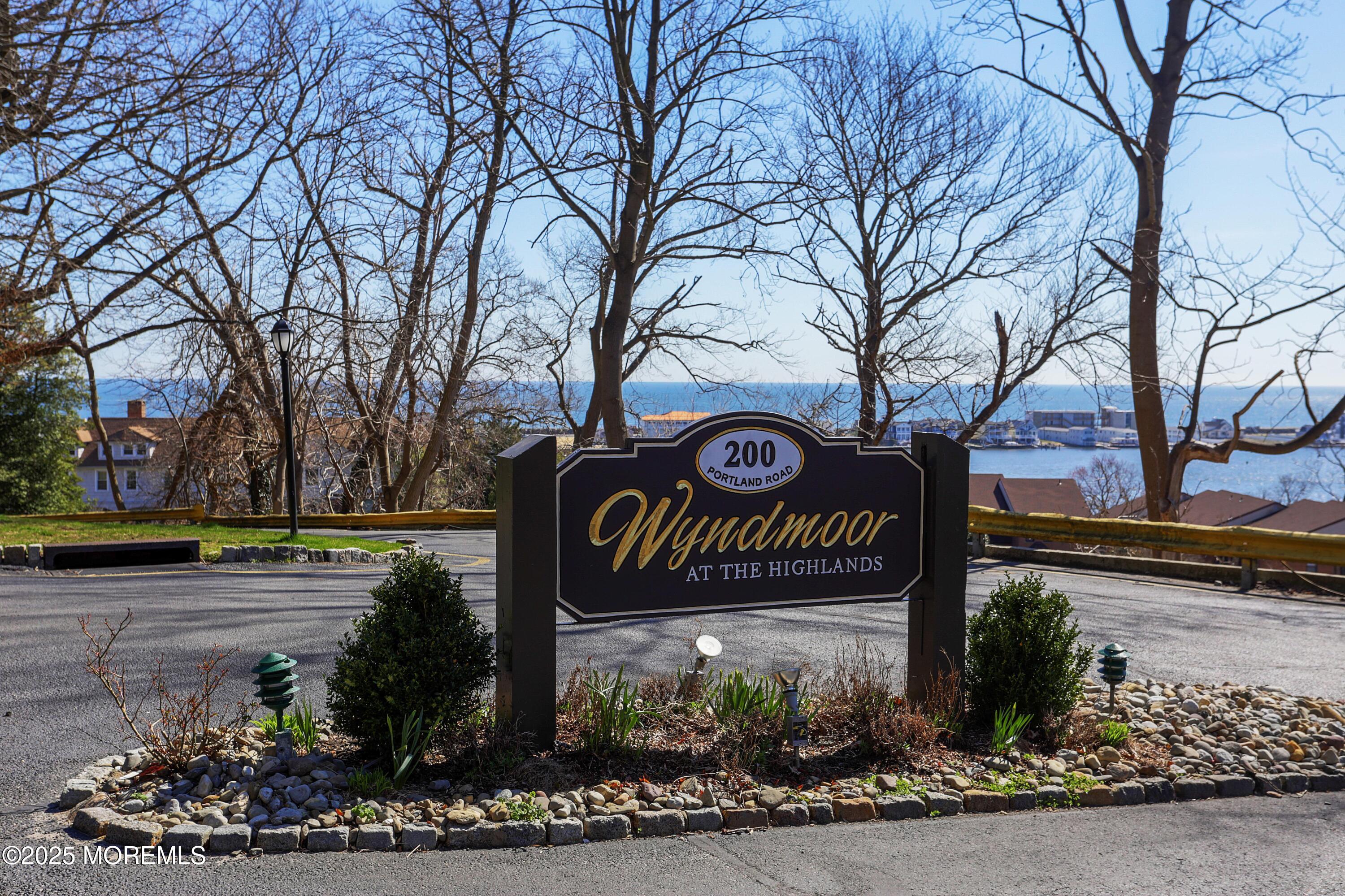 200 Portland Road, Unit C2 Highlands, NJ 07732 - Photo 22 of 22 a sign on the side of a road