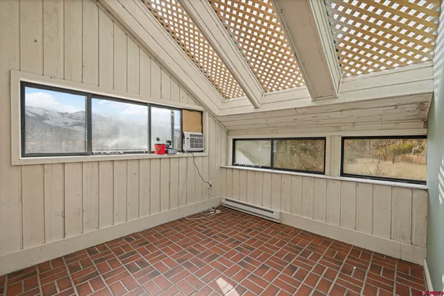 a view of front door