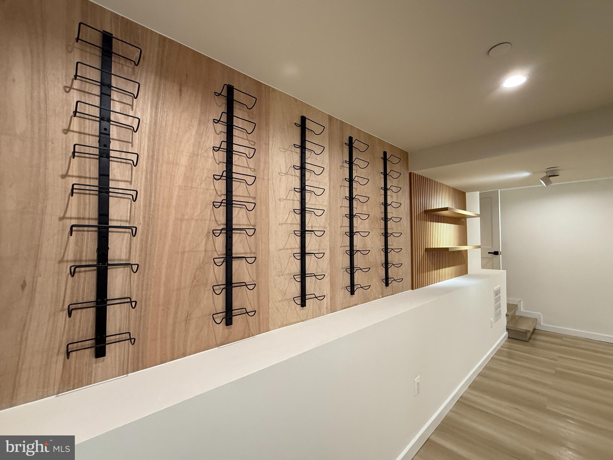 8908 Mohawk Lane Bethesda, MD 20817 - Photo 34 of 46 Wine rack in basement