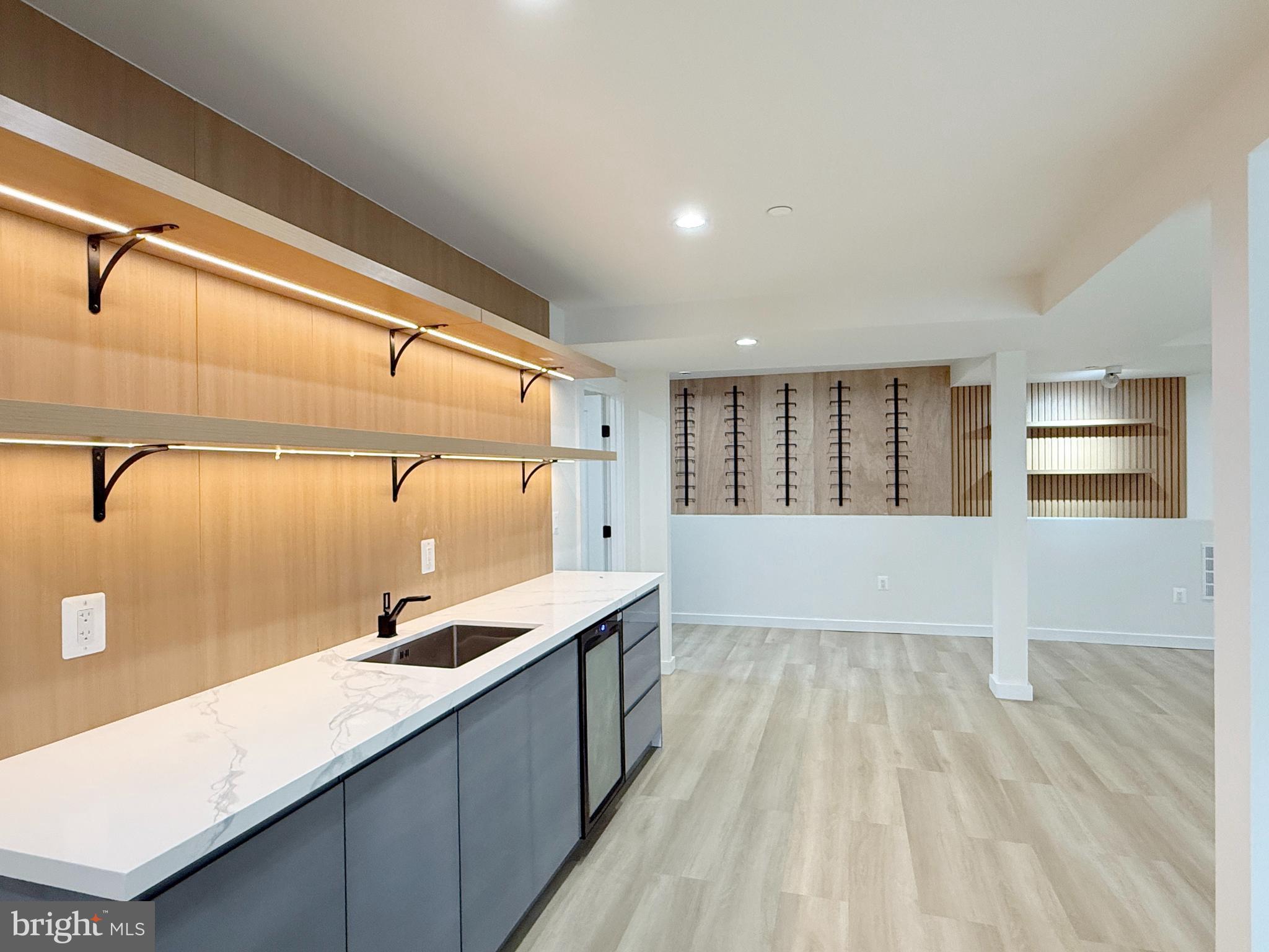 8908 Mohawk Lane Bethesda, MD 20817 - Photo 38 of 46 Basement -bar