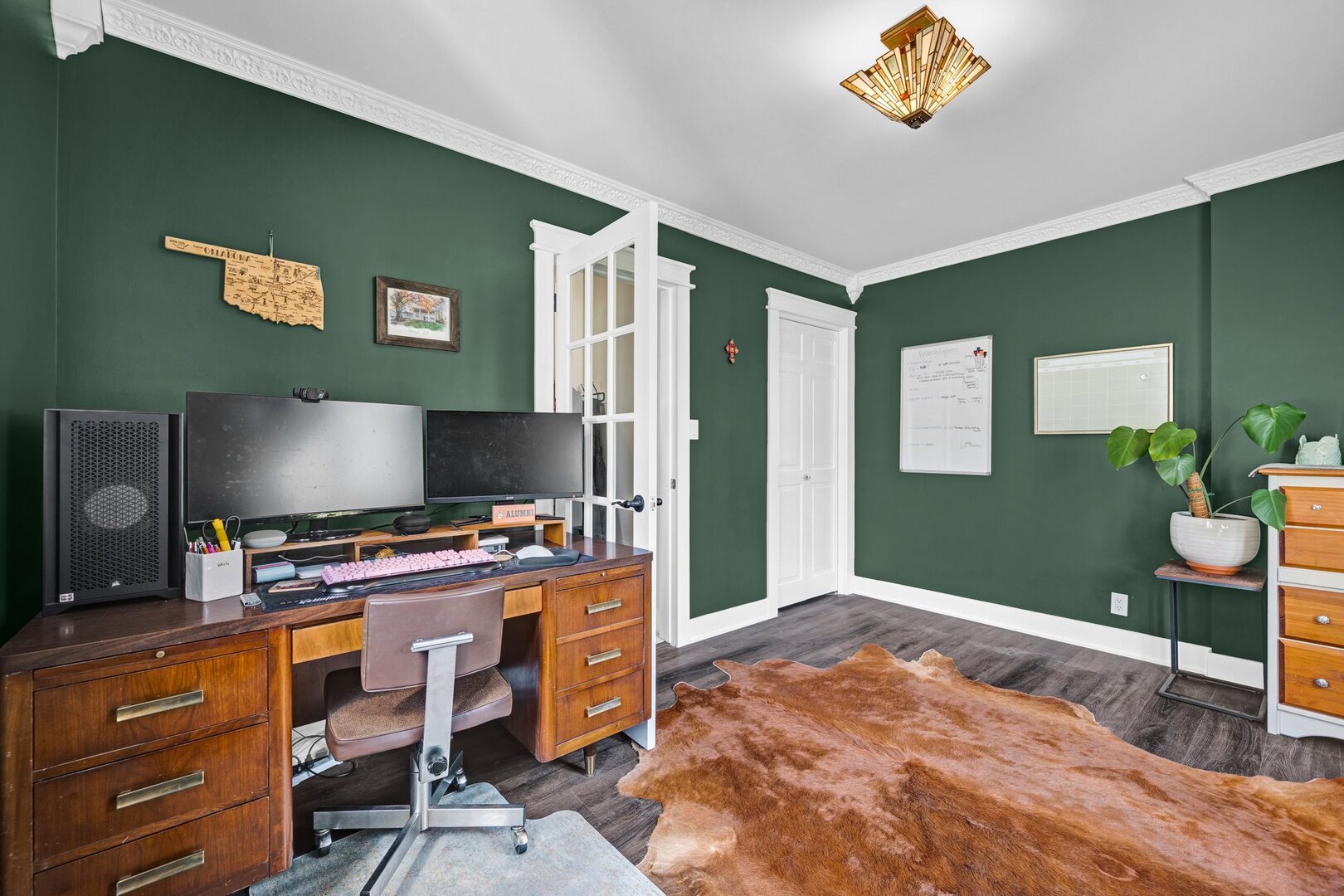 903 Crestline Drive Normal, IL 61761 - Photo 14 of 35 a workspace with furniture and screen