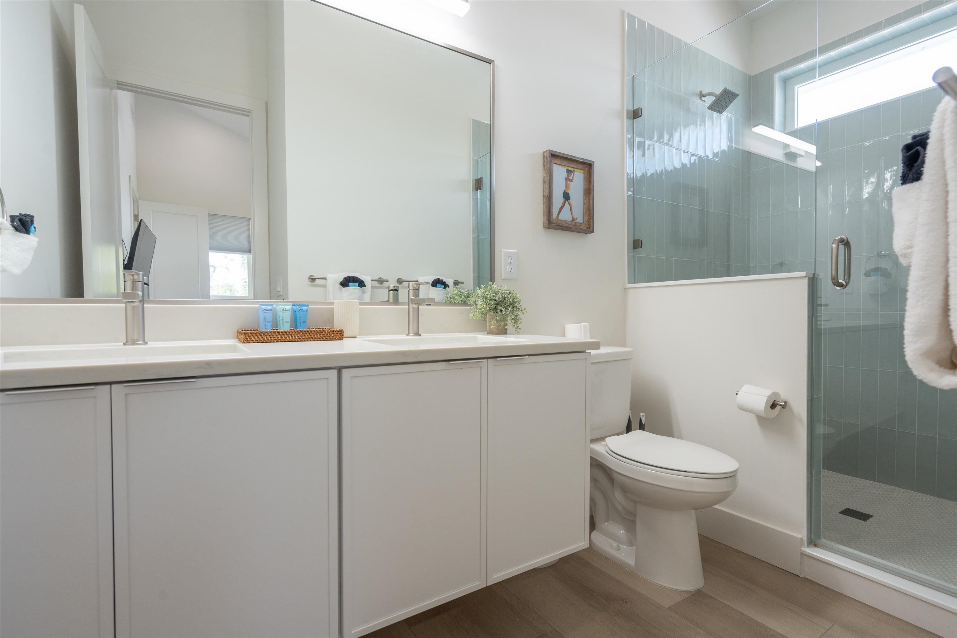 2 Sanchez Cove St. Augustine, FL 32080 - Photo 29 of 45 a bathroom with a sink toilet and shower