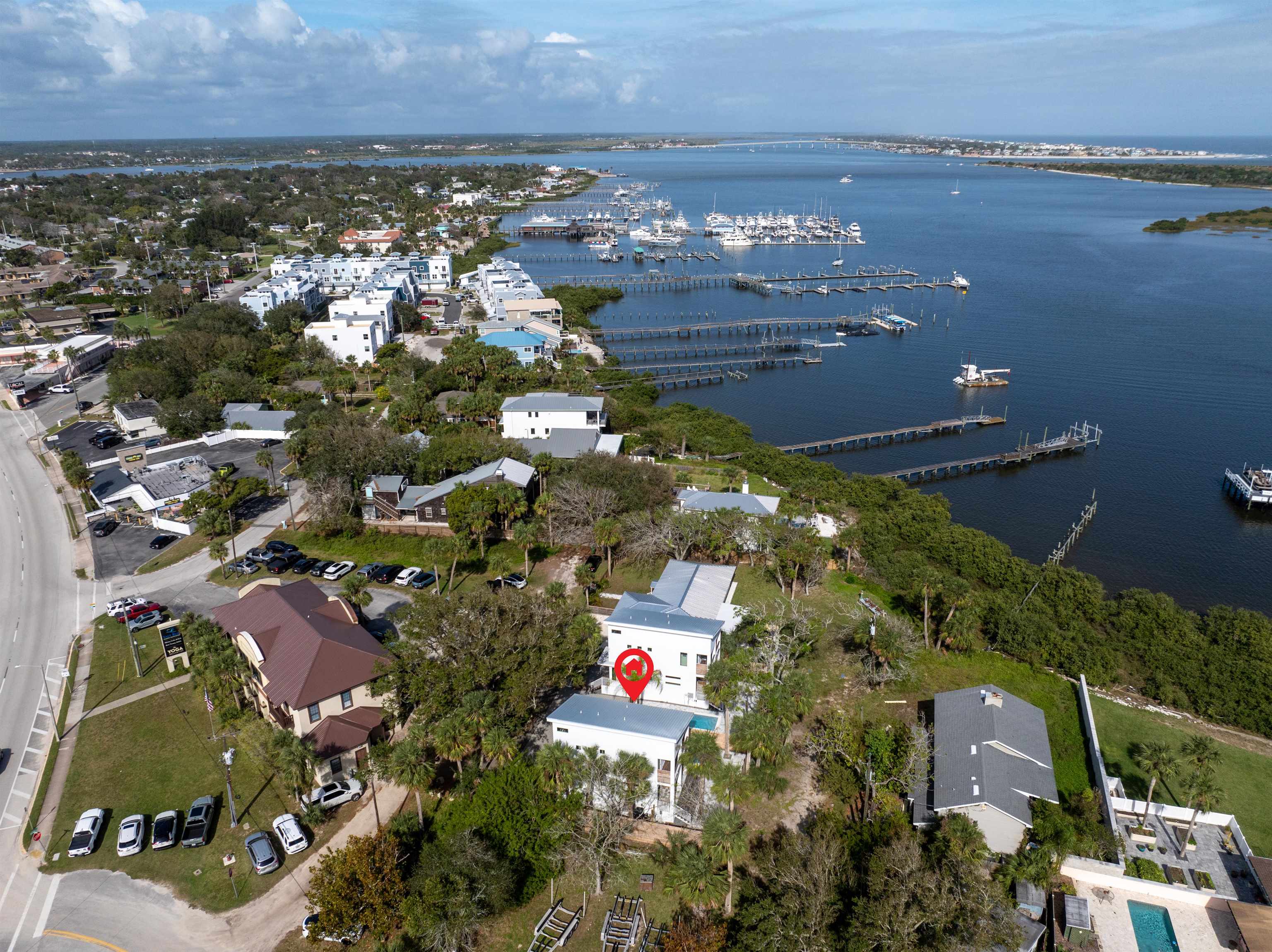 2 Sanchez Cove St. Augustine, FL 32080 - Photo 40 of 45 an aerial view of residential houses with outdoor space