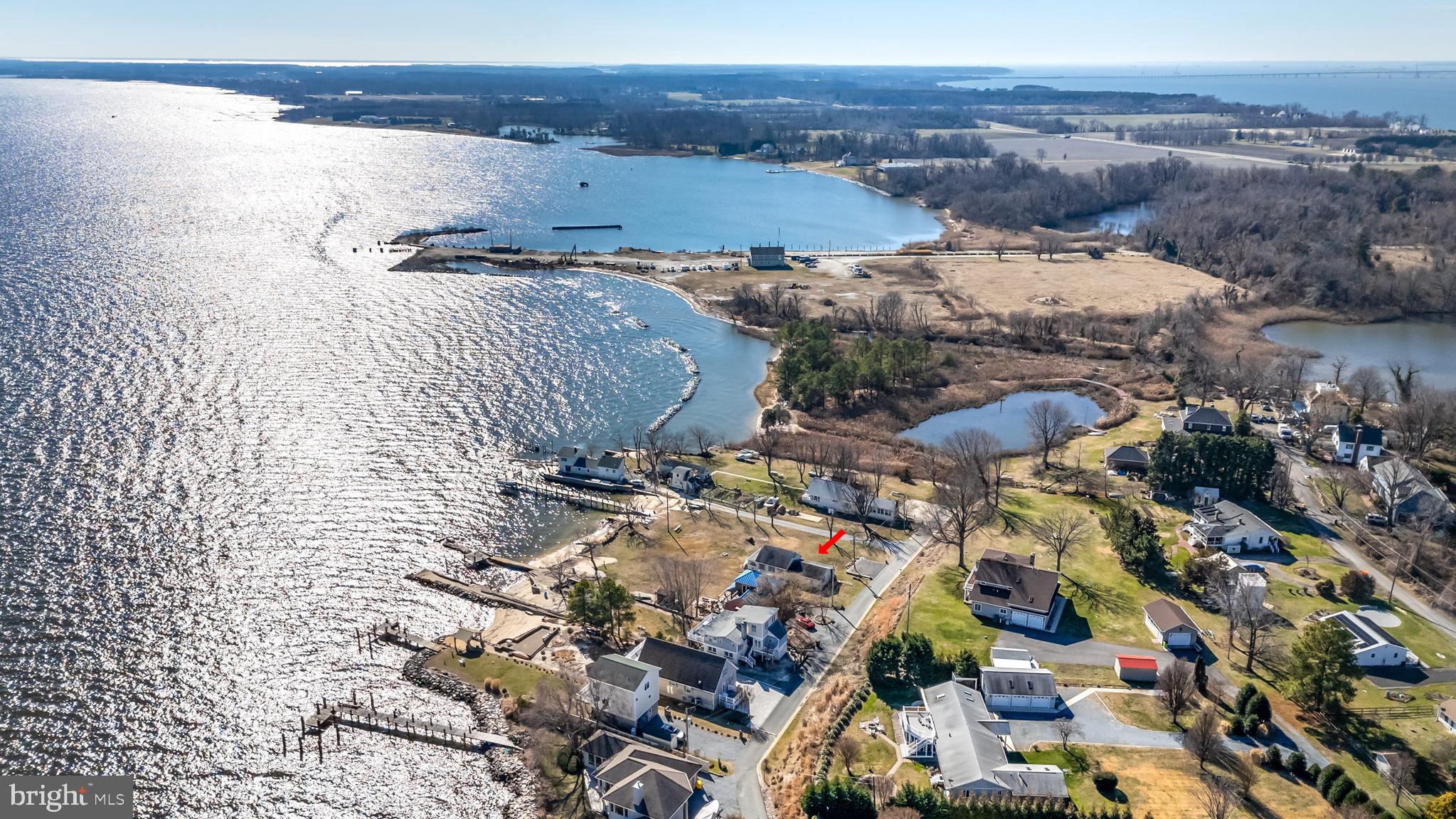 221 Riverview Road Stevensville, MD 21666 - Photo 33 of 39 View from air