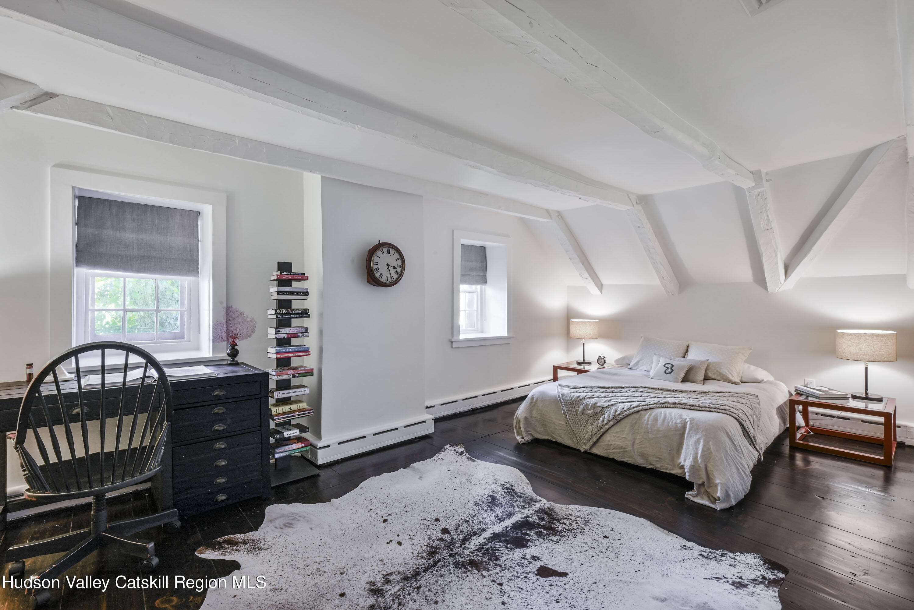 351 Peak Road Stone Ridge, NY 12484 - Photo 18 of 32 a bedroom with bed and a window