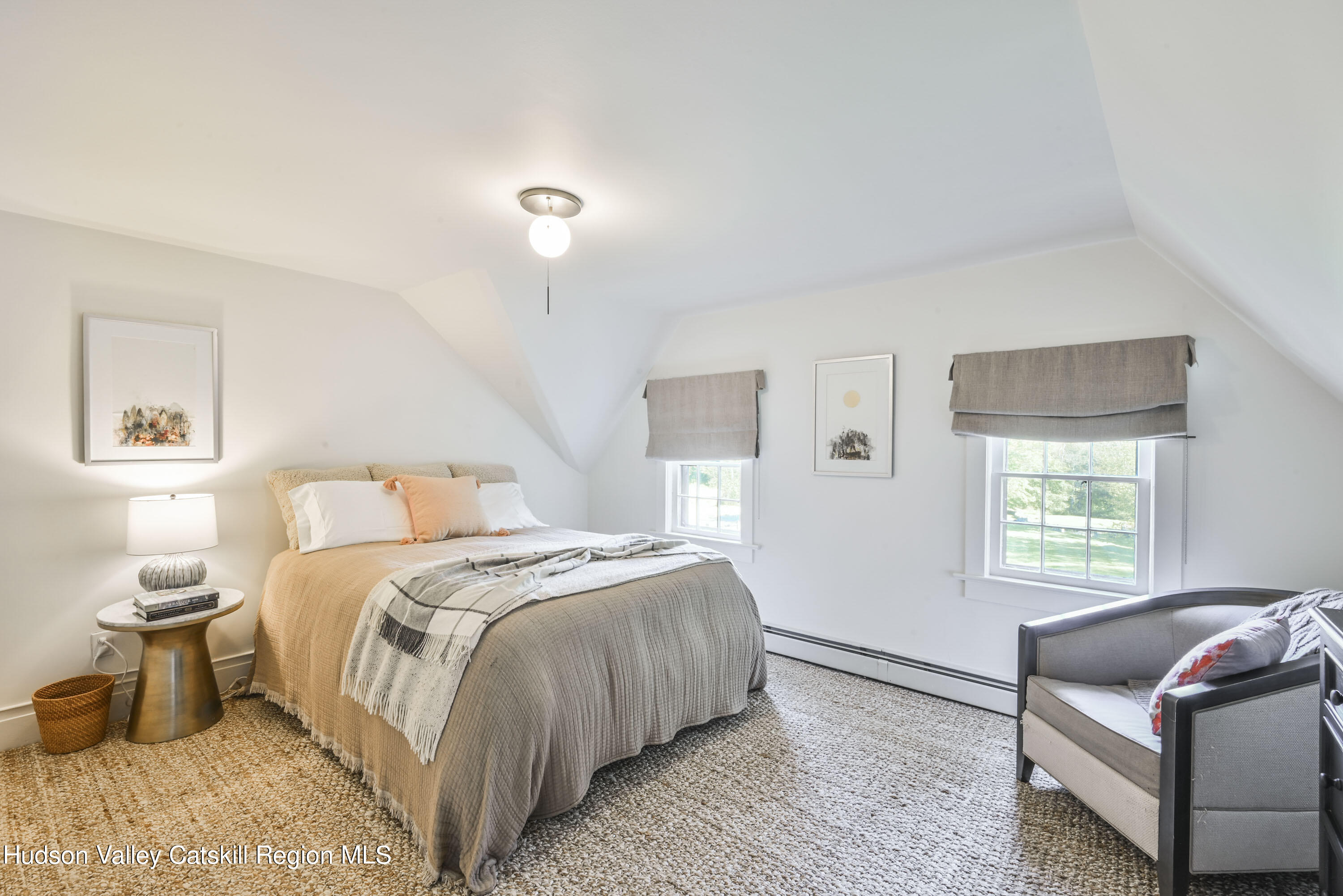 351 Peak Road Stone Ridge, NY 12484 - Photo 19 of 32 a bedroom with a bed and a window