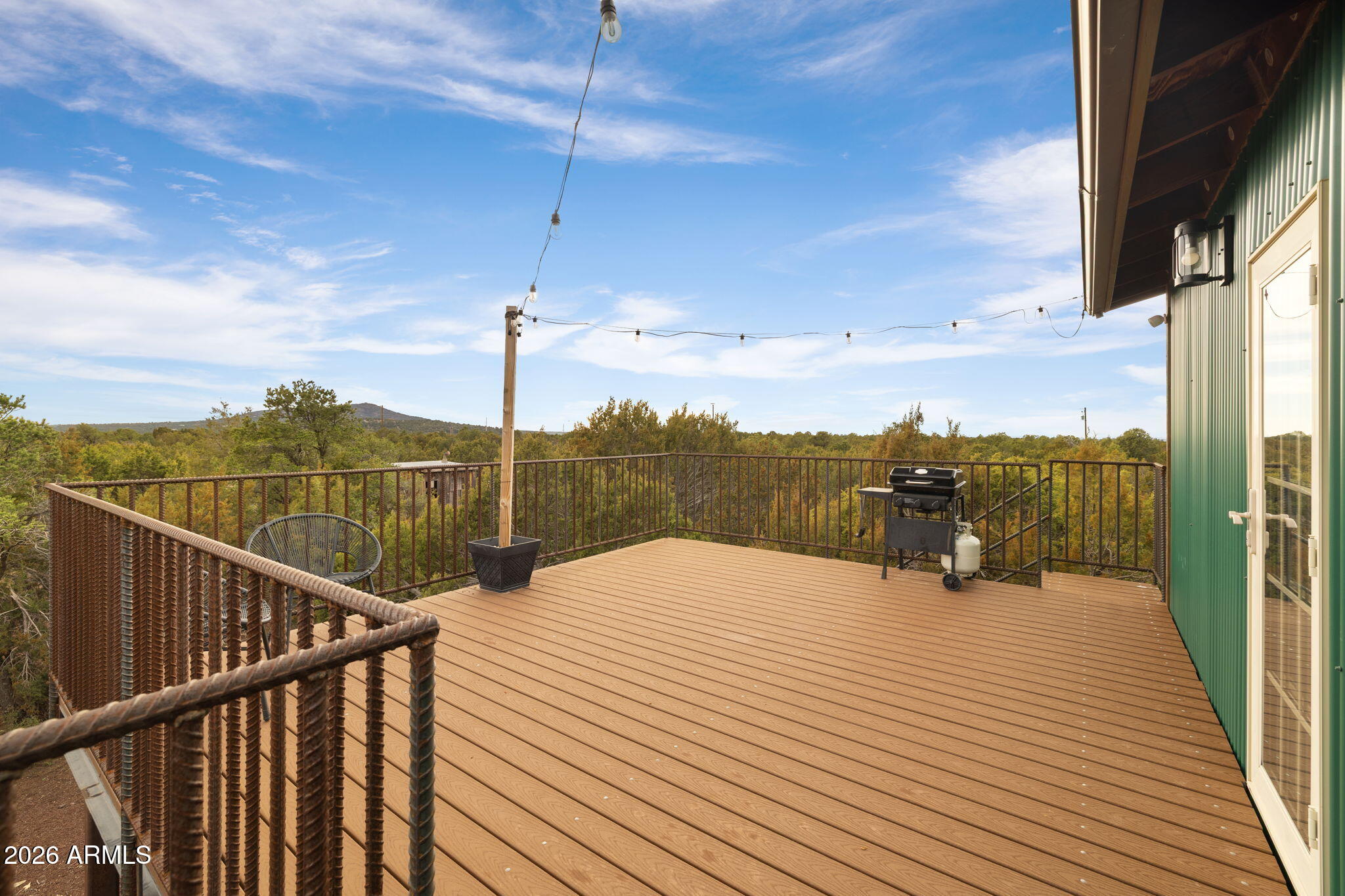9042 North Red Fox Lane Williams, AZ 86046 - Photo 46 of 56 a view of a balcony with an ocean view