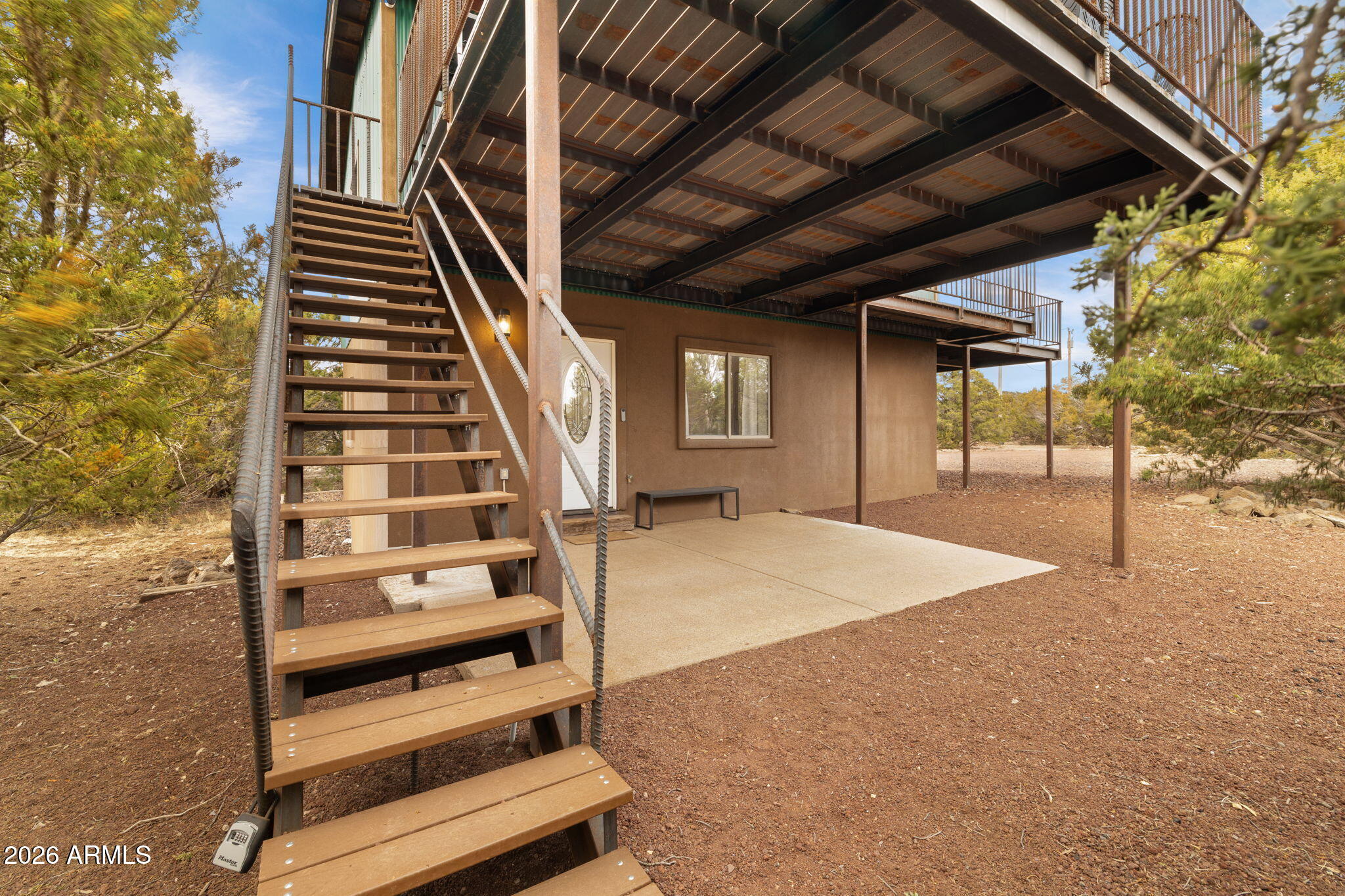 9042 North Red Fox Lane Williams, AZ 86046 - Photo 49 of 56 a view of outdoor space and deck