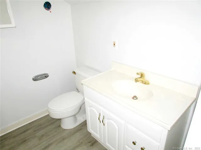 a bathroom with a sink and a toilet