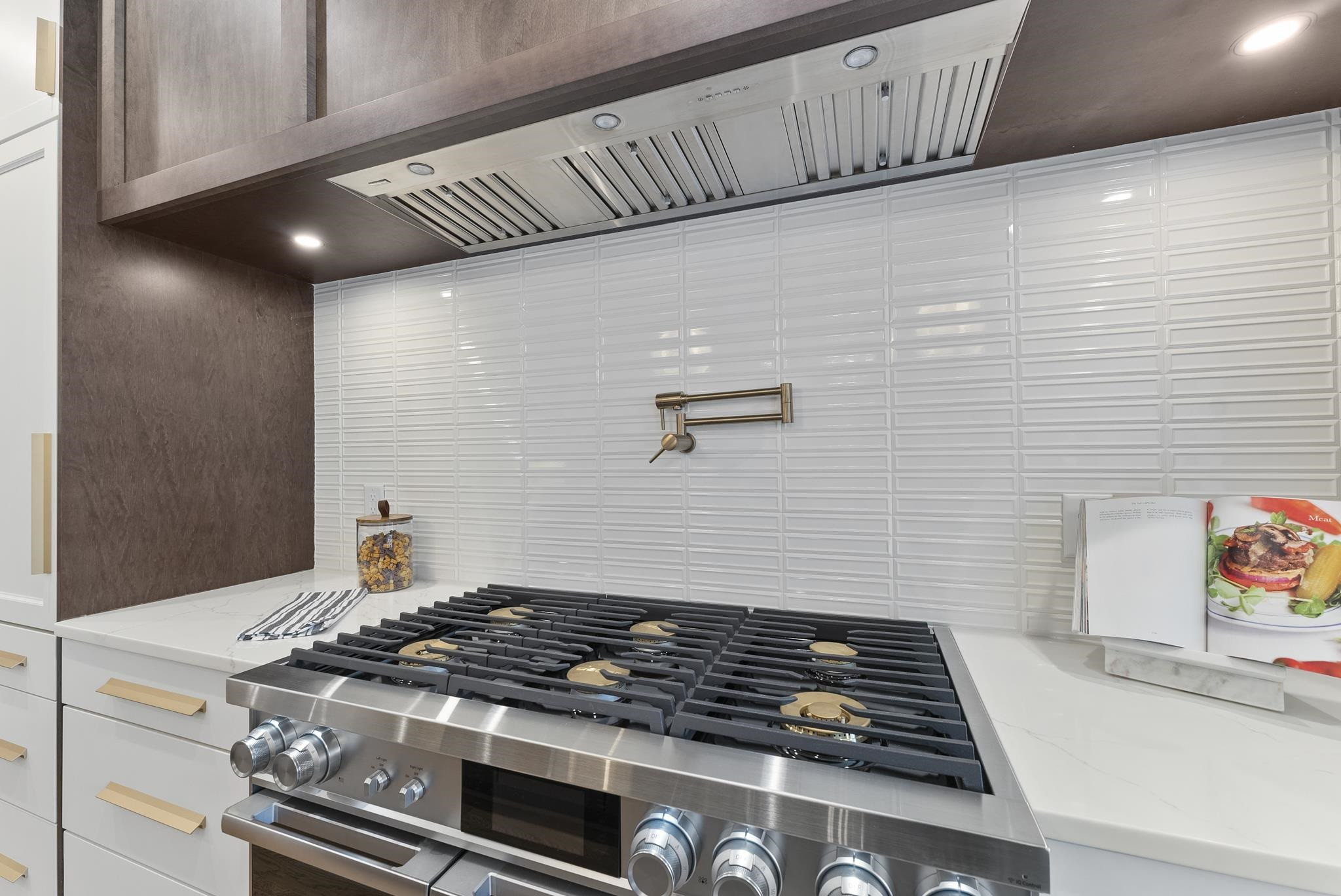1419 Chester Road Raleigh, NC 27608 - Photo 9 of 41 a stove top oven sitting inside of a kitchen