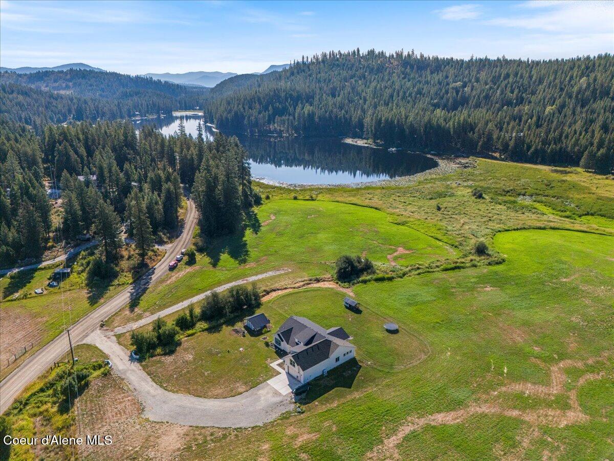 1974 Kelso Lake Road Athol, ID 83801 - Photo 3 of 55 04-Aerial front of home