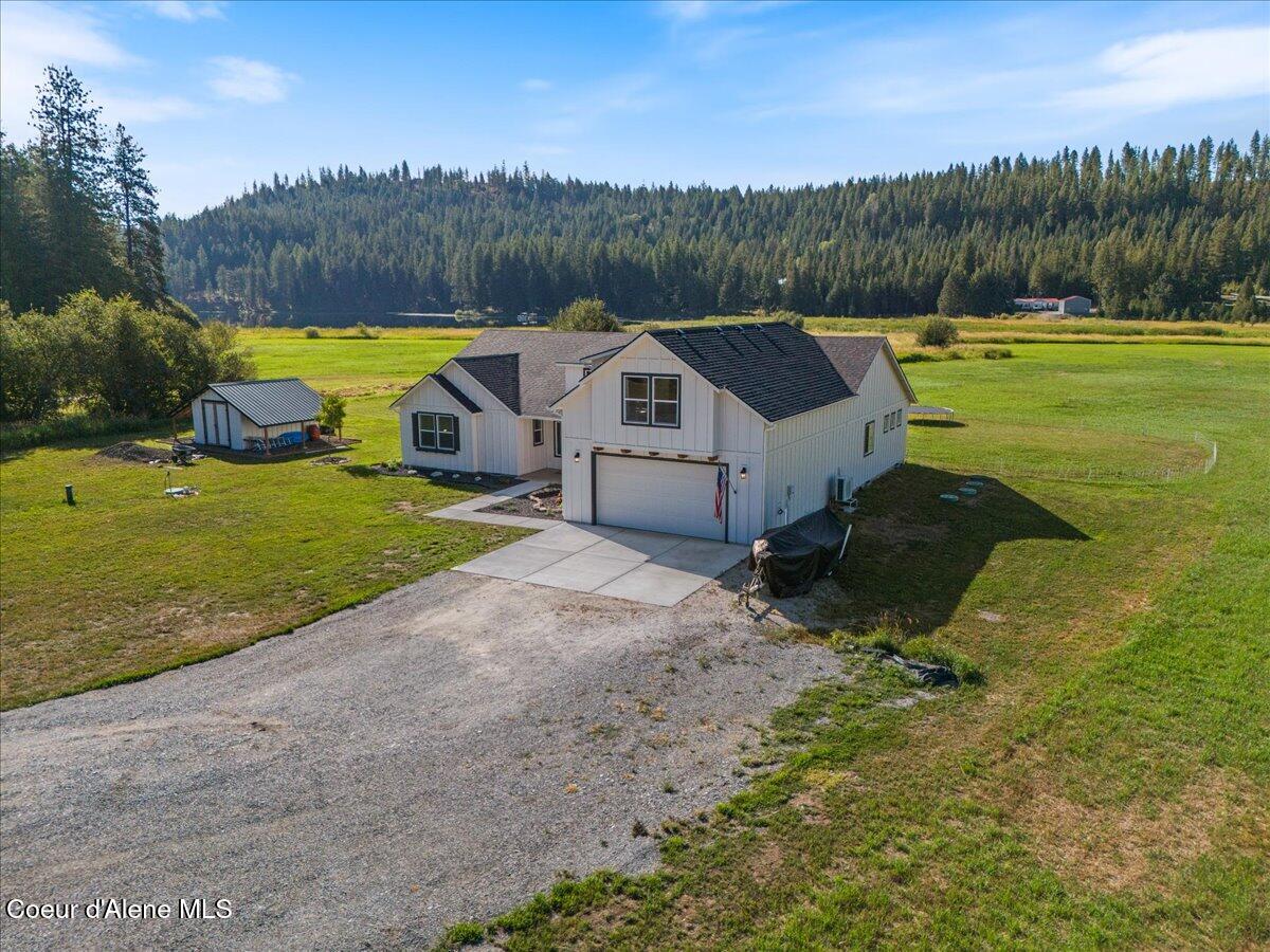1974 Kelso Lake Road Athol, ID 83801 - Photo 51 of 55 08-Aerial front of home