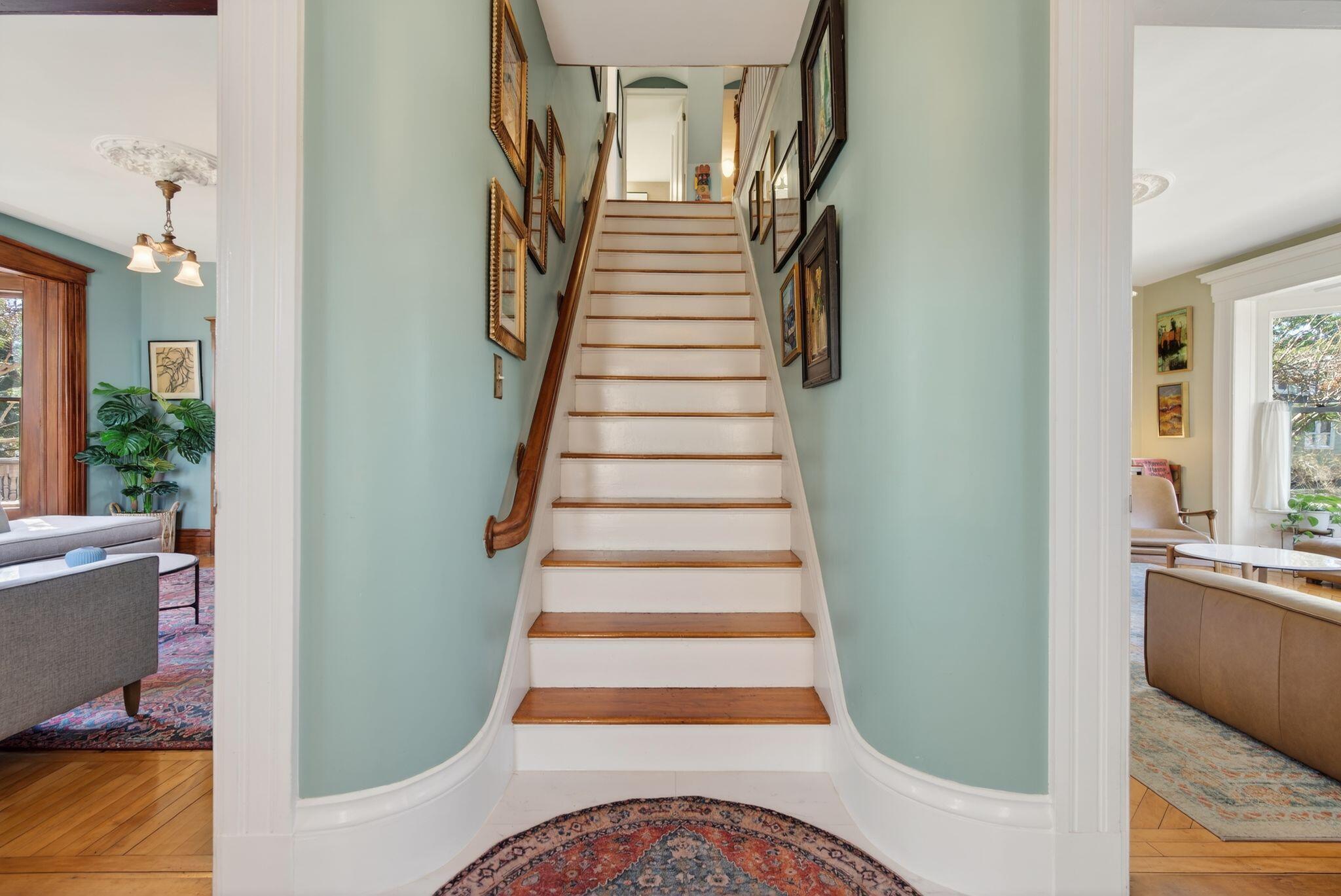 45 Mitchell Road South Portland, ME 04106 - Photo 35 of 86 stairs to 2nd floor