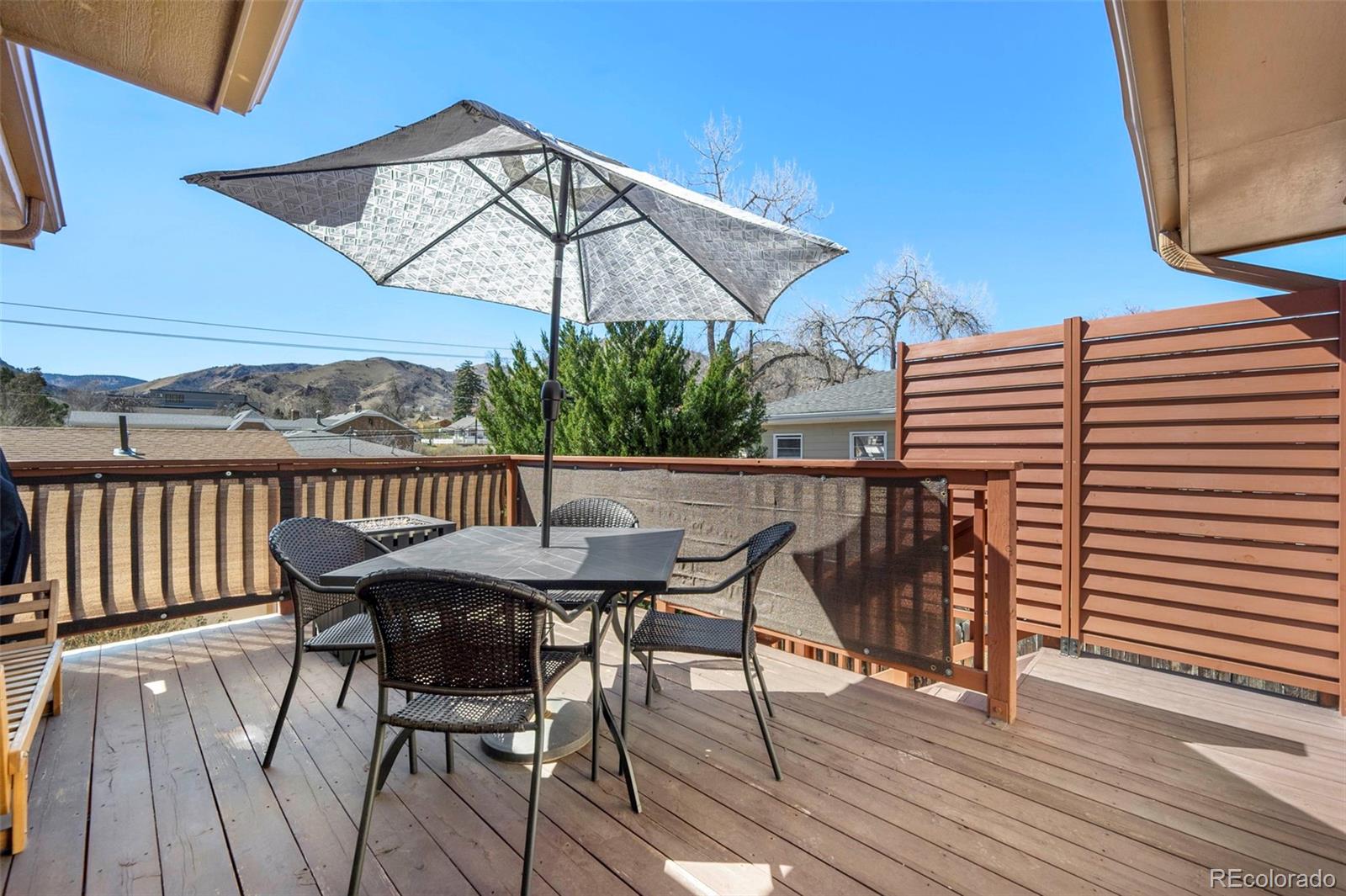 809 5th Street, Unit 201 Golden, CO 80403 - Photo 18 of 32 a outdoor view with a sitting space