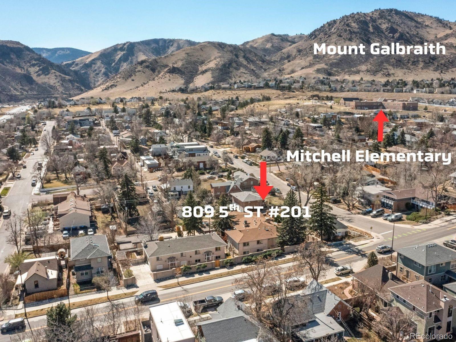 809 5th Street, Unit 201 Golden, CO 80403 - Photo 25 of 32 a view of city