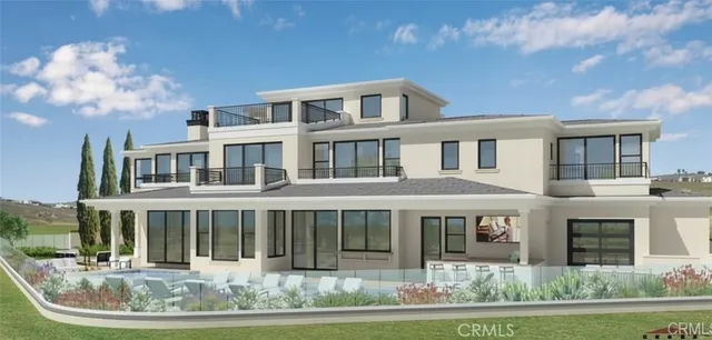 a view of a big yard in front of the house