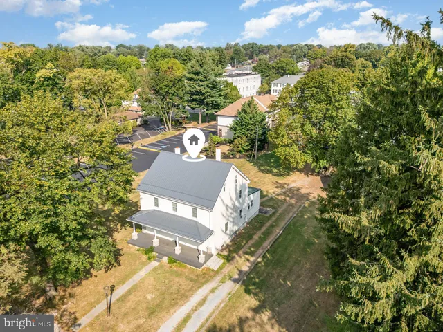a view of a house with a patio