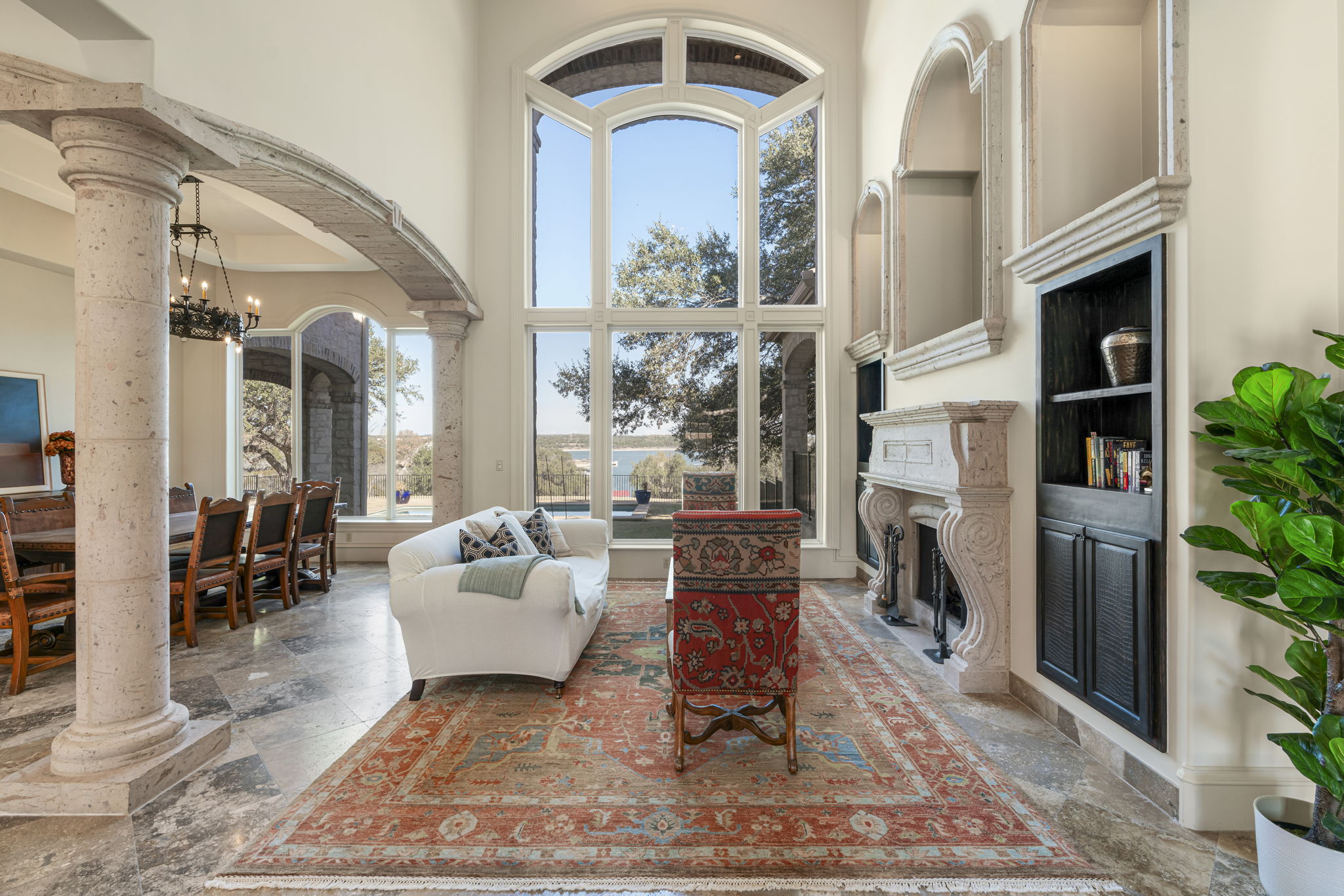 With approximately 5,769 square feet, 4 bedrooms, and 5.5 baths, it delivers generous scale for entertaining, hosting, and spreading out in a way that still feels refined and intentional.