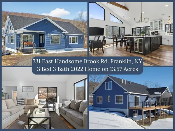 $675,000 | 731 East Handsome Brook Road, Franklin, NY 13775