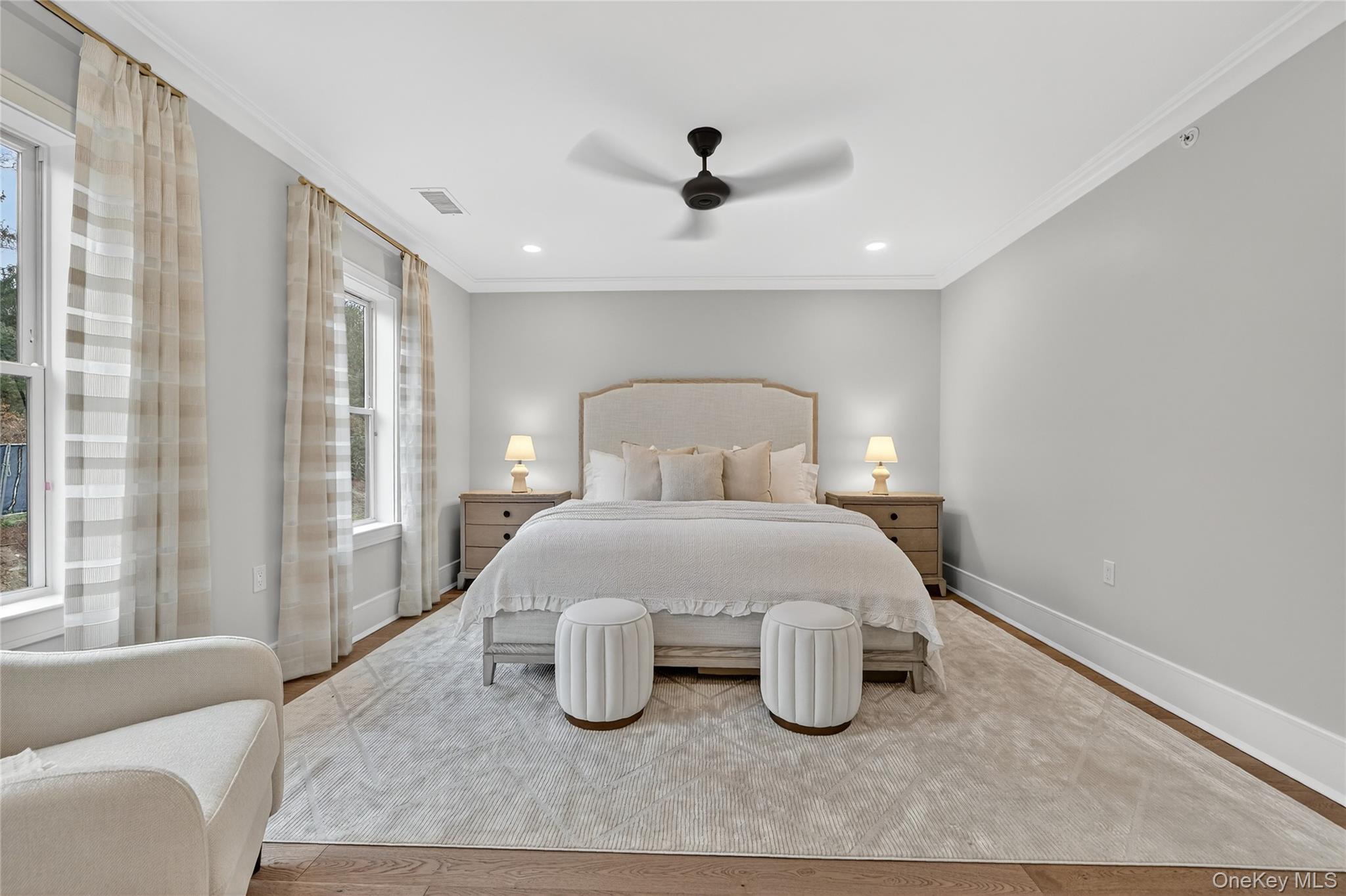 1801 Soundview Court Yorktown Heights, NY 10598 - Photo 17 of 33 a bedroom with a bed and glass window