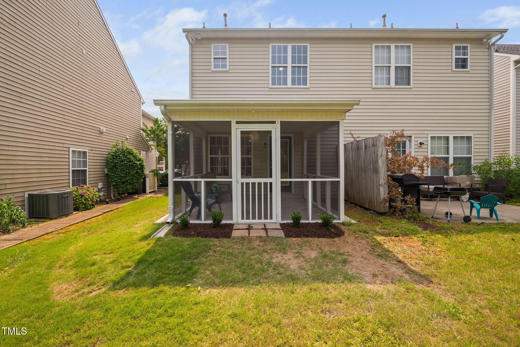 2040 Persimmon Ridge Drive Raleigh, NC 27604 - Photo 30 of 39 a view of a house with a backyard