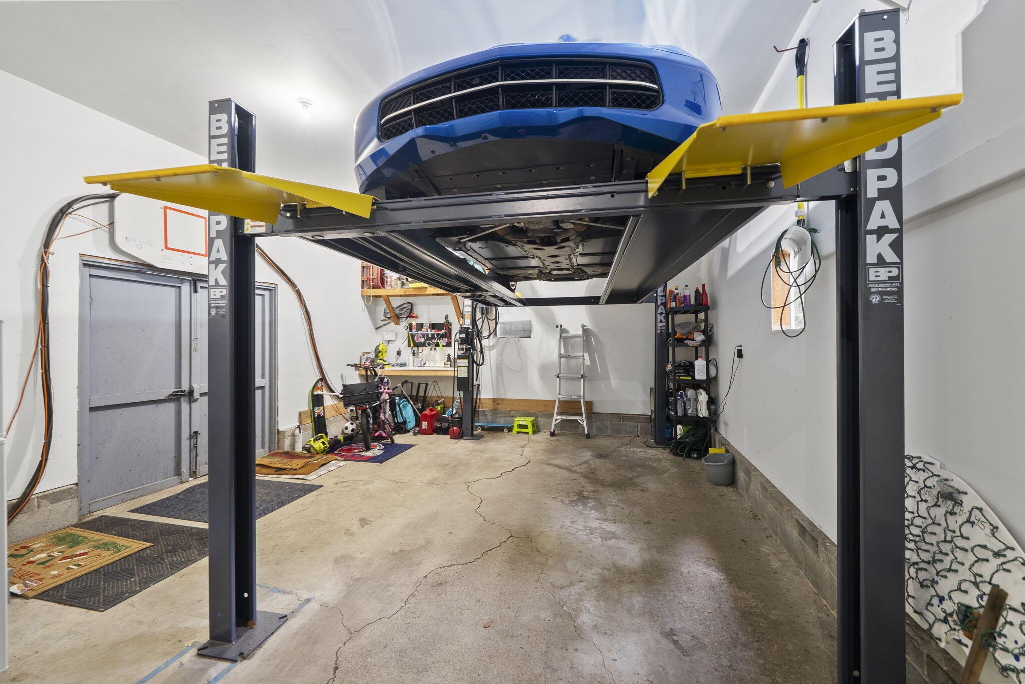 1851 Berkshire Road Columbus, OH 43221 - Photo 72 of 125 Lift, large access door to the backyard, electric vehicle charging port.