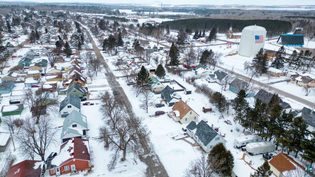417 Arlington Road Hoyt Lakes, MN 55750 - Photo 32 of 32 View of snowy aerial view