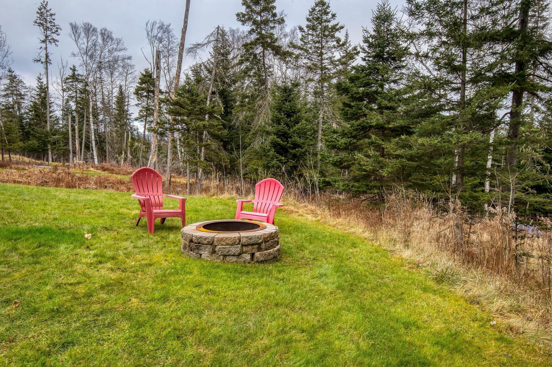 90 Manor Drive Rangeley, ME 04970 - Photo 31 of 35 Outdoor Firepit